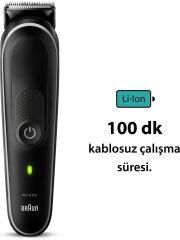 Braun Series 5 MGK5440 Hepsi Bir Arada Şekillendirme Seti, 10’u 1 Arada Erkek Bakım Kiti