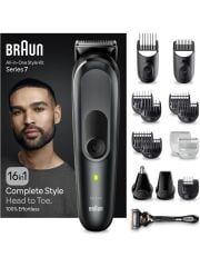 Braun Series 7 MGK7470 Hepsi Bir Arada Şekillendirme Seti, 16’sı 1 Arada Erkek Bakım Kiti