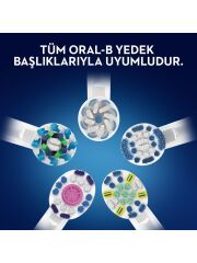 Oral-B Pro 3 - 3900 - Siyah Beyaz 2'li Elektrikli Diş Fırçası Seti