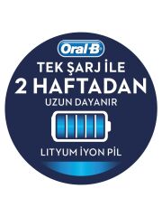 Oral-B Pro 3 - 3900 - Siyah Beyaz 2'li Elektrikli Diş Fırçası Seti