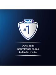 Oral-B Pro 3 - 3900 - Siyah Beyaz 2'li Elektrikli Diş Fırçası Seti